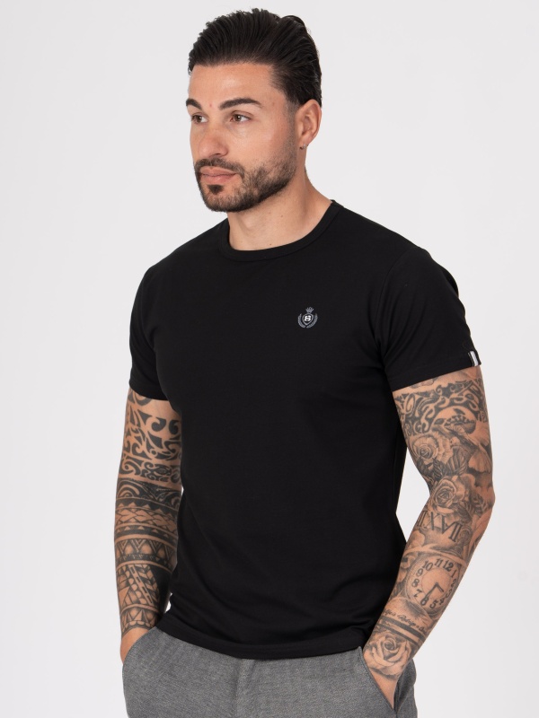 T-SHIRT SMK LOGO. BORDADO