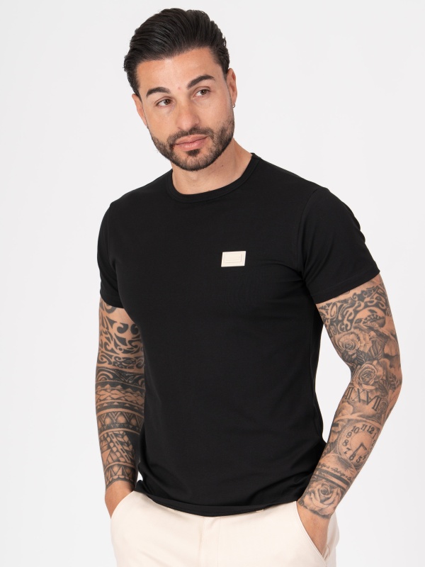 T-SHIRT SMK CHAPA BEGE