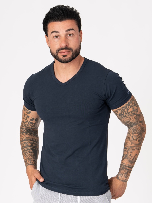 T-SHIRT SMK BASICA GOLA V