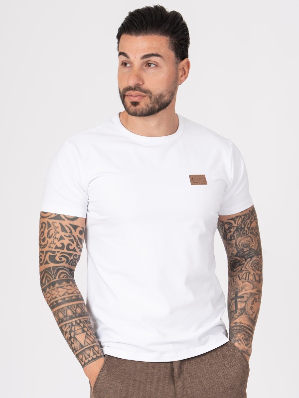 T-SHIRT SMK CHAPA CAMEL