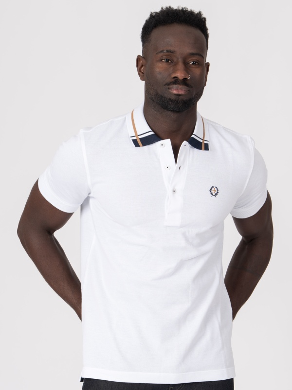 POLO SMK BRANCO GOLA M