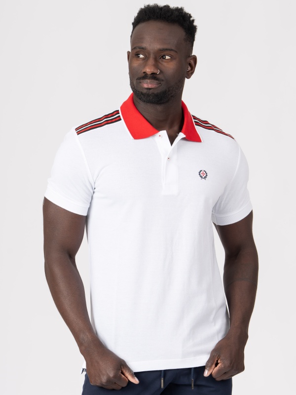 POLO SMK BRANCO GOLA V