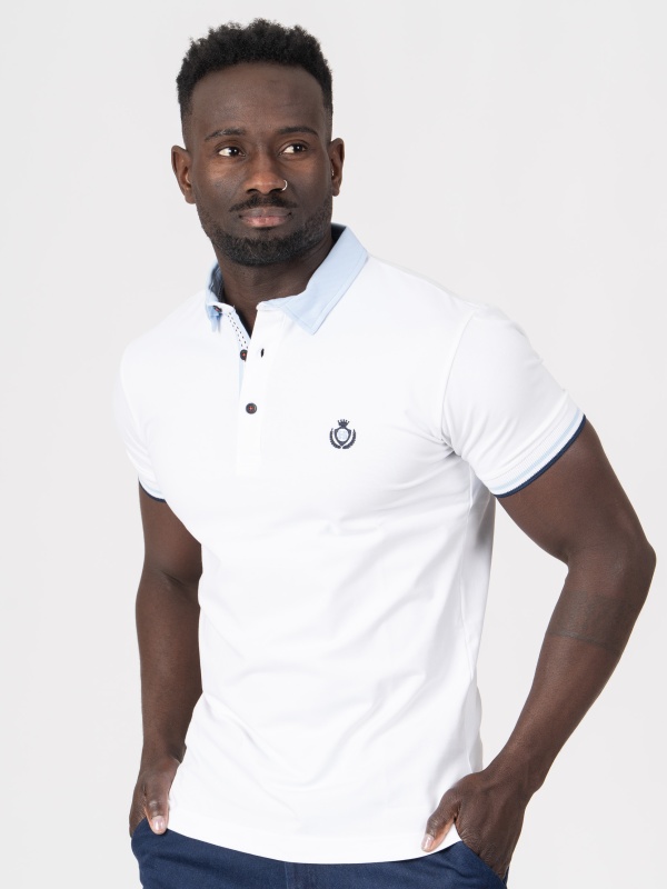 POLO SMK BORDADO MAR AZBB