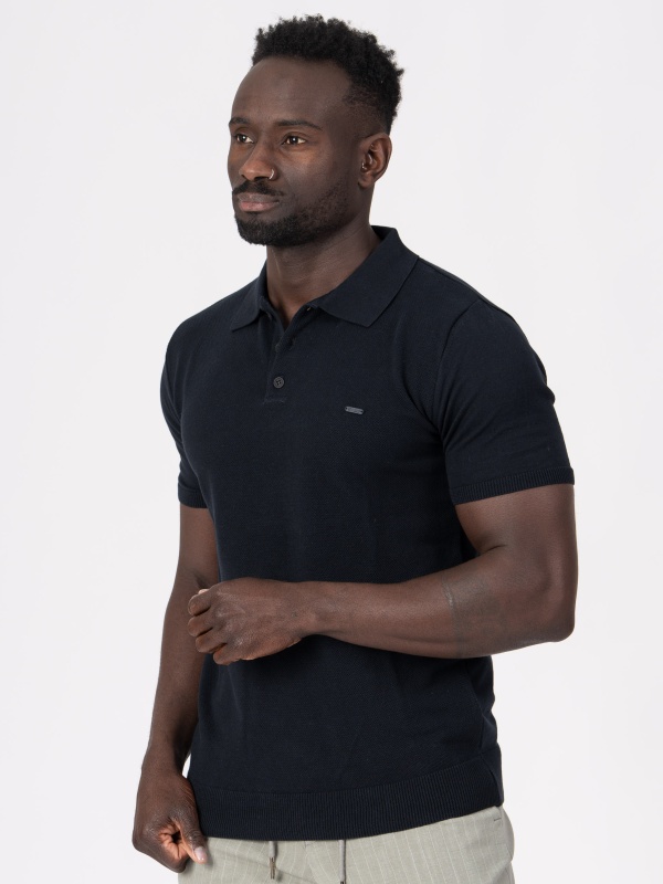 POLO SMK DENIM MARINHO