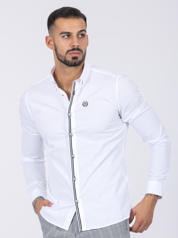 CAMISA SMK BLACK WHITE