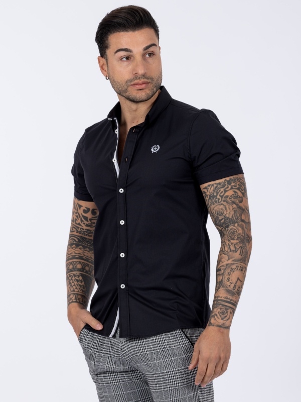 CAMISA SMK PRETO M/C