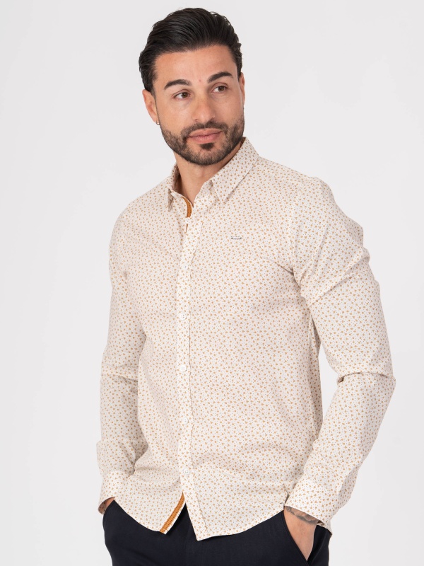 CAMISA SMK PADRAO BEGE