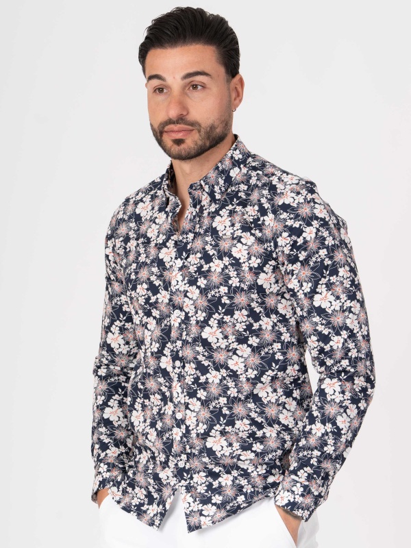 CAMISA SMK PADRAO MARINHO