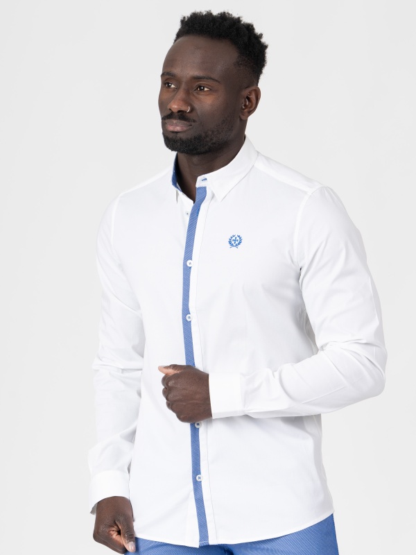 CAMISA SMK BLUE CONTRAST