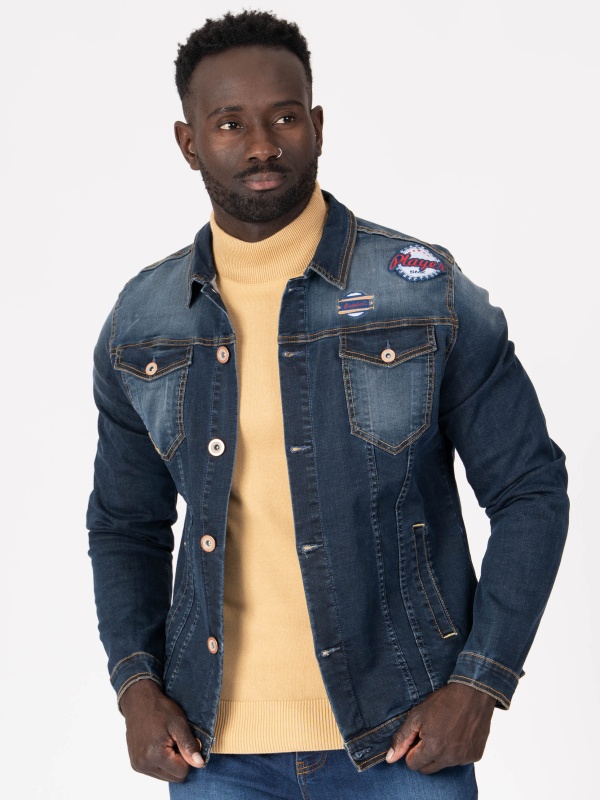 BLUSÃO DENIM SMK INSIGNIA