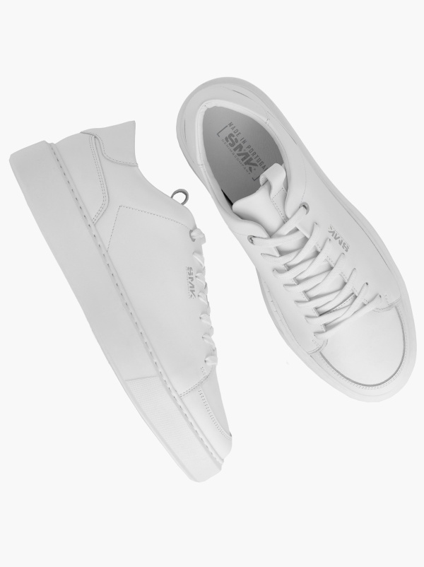 SAPATILHA SMK LOGO PRATEA