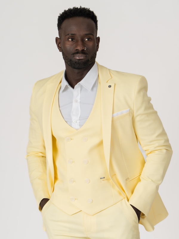 BLAZER SMK AMARELO CLARO